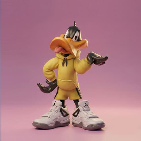 Urban Daffy Duck